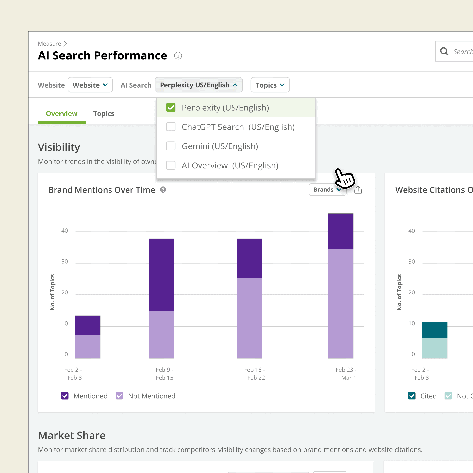Best AI search competitor analysis apps in 2026 for brand visibility